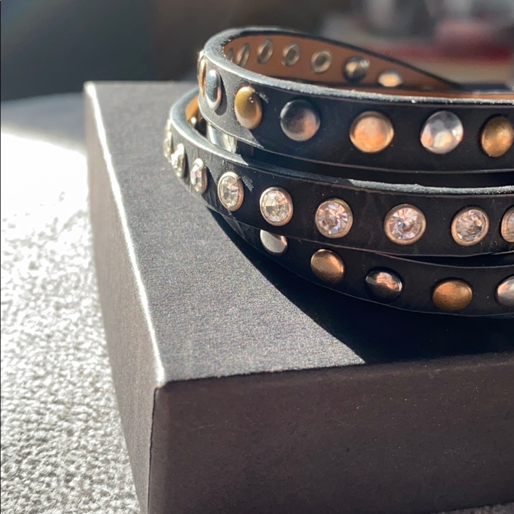 Women’s layered wrap bracelet